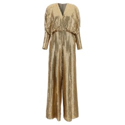 Sequin jersey jumpsuit