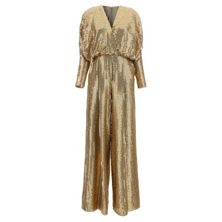 Sequin jersey jumpsuit