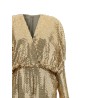 Sequin jersey jumpsuit