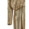 Sequin jersey jumpsuit