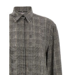 All-over rhinestone shirt