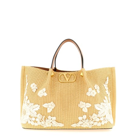 Shopping Valentino Garavani medium raffia