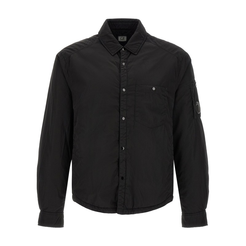 'Chrome-R Padded Button' overshirt