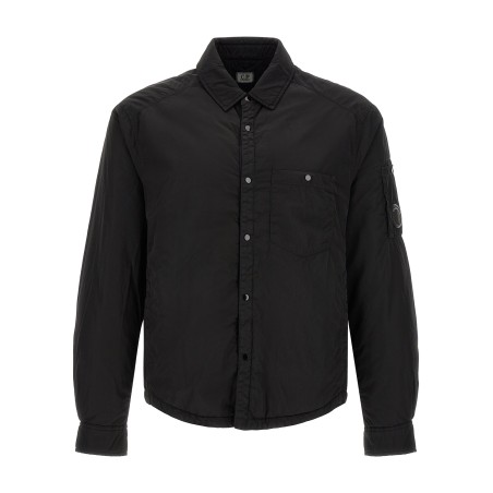 'Chrome-R Padded Button' overshirt