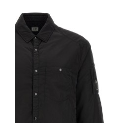 'Chrome-R Padded Button' overshirt