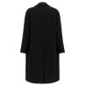 Double-breasted wide coat