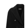 Double-breasted wide coat