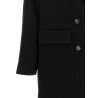 Double-breasted wide coat