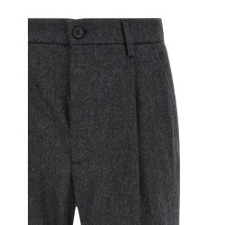 'Gin' pants with pleats