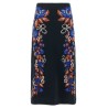 'Bow Garden Knit' intarsia skirt