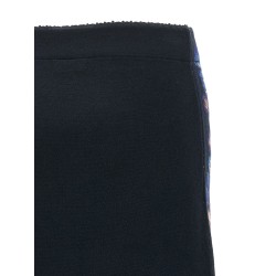 'Bow Garden Knit' intarsia skirt