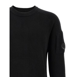 'Lambswool GRS' sweater with Lens detail