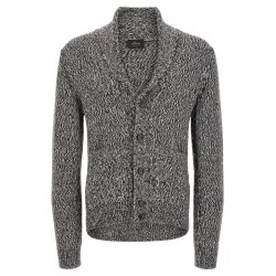 Shawl neck cardigan