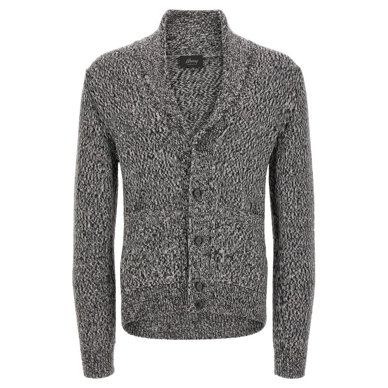 Shawl neck cardigan