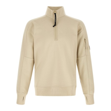 'Diagonal Raised' sweatshirt with lens detail