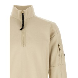 'Diagonal Raised' sweatshirt with lens detail