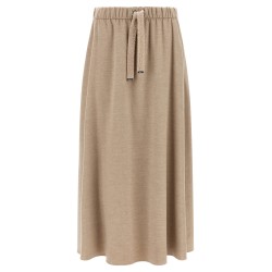Skirt with drawstring