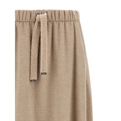 Skirt with drawstring