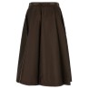 Front zip skirt