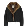 'Charone' short parka