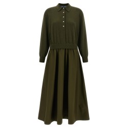 'Woven A-line' dress