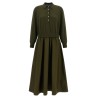 'Woven A-line' dress