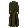 'Woven A-line' dress