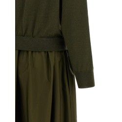 'Woven A-line' dress