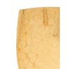 Straight skirt with floral pattern