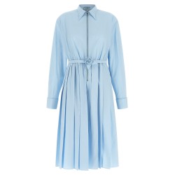 Poplin shirt dress
