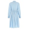 Poplin shirt dress