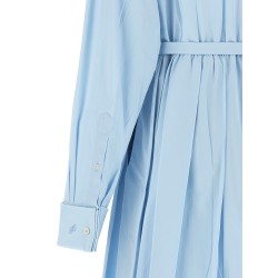 Poplin shirt dress