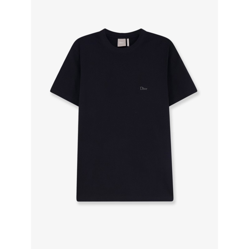 Cotton t-shirt with Dior embroidery