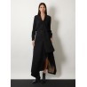 Heather Asymmetrical Trench Skirt