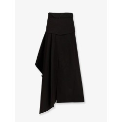 Heather Asymmetrical Trench Skirt