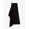 Heather Asymmetrical Trench Skirt