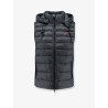 Sleeveless recycled nylon down jacket