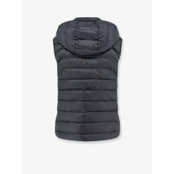 Sleeveless recycled nylon down jacket