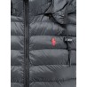 Sleeveless recycled nylon down jacket