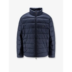 Packable recycled material down jacket