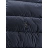 Packable recycled material down jacket