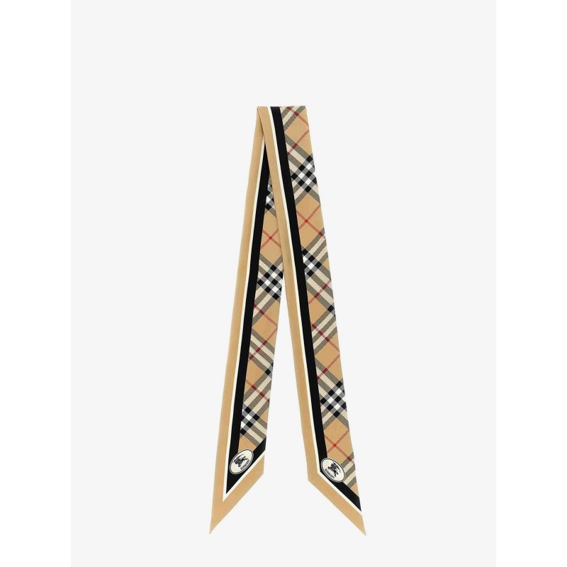 Medium Check silk bandeau