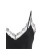 Silk Lingerie Top with Lace