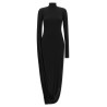 Draped dress