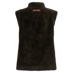 Faux fur vest