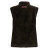 Faux fur vest