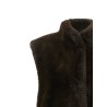 Faux fur vest