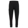 'Diagonal Raised Fleece' pants with Lens detail