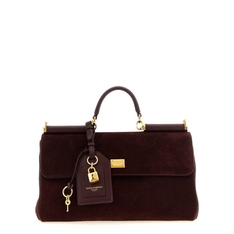 Medium suede 'My Sicily' handbag