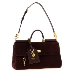 Medium suede 'My Sicily' handbag